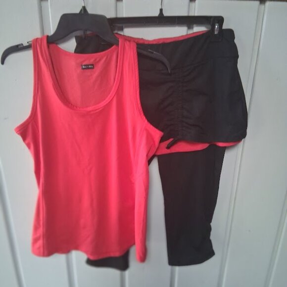 Alex + Abby Tank and Skirted Legging Set NWT Sz L - Picture 1 of 12